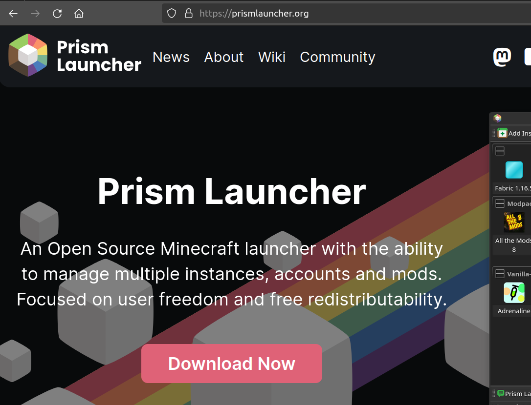 Install Prism Launcher